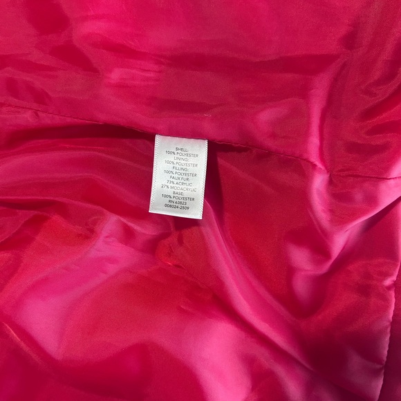 Christopher & Banks Cherry Red Quilted Vest - Picture 10 of 11